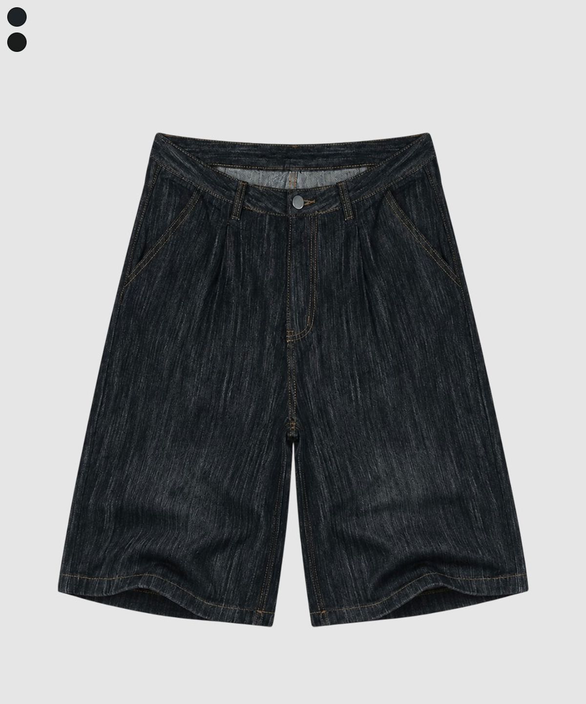 베이직라벨(BASIC LABEL) Ruinv Wide Bermuda Sange Shorts pants 2 Color [BLSD_1003]