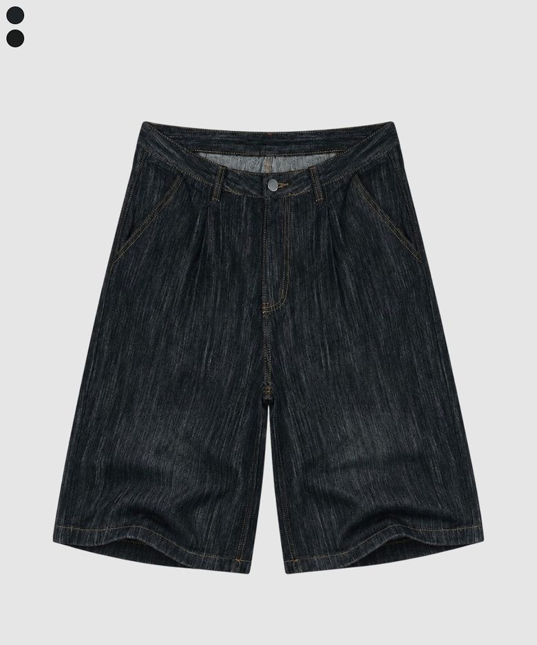 Ruinv Wide Bermuda Sange Shorts pants 2 Color [BLSD_1003]