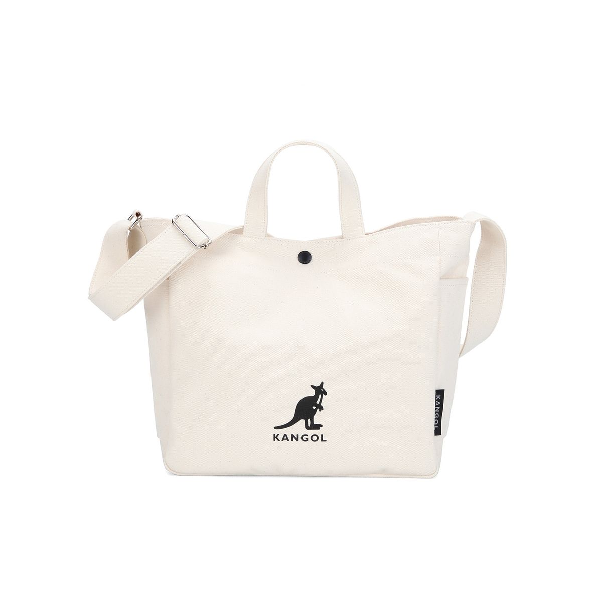 캉골(KANGOL) 뉴 캔버스 토트백 하퍼 3945 아이보리