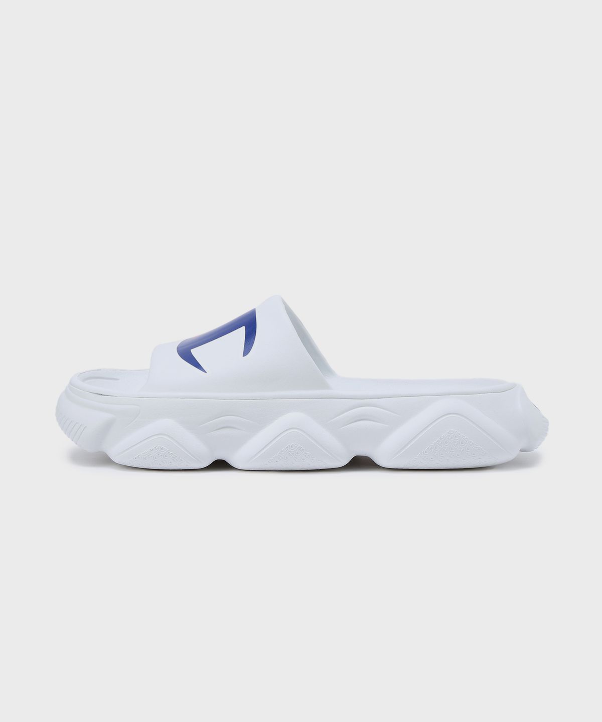 챔피온(CHAMPION) 멜로소 스퀴시 슬라이드 슬리퍼 White
