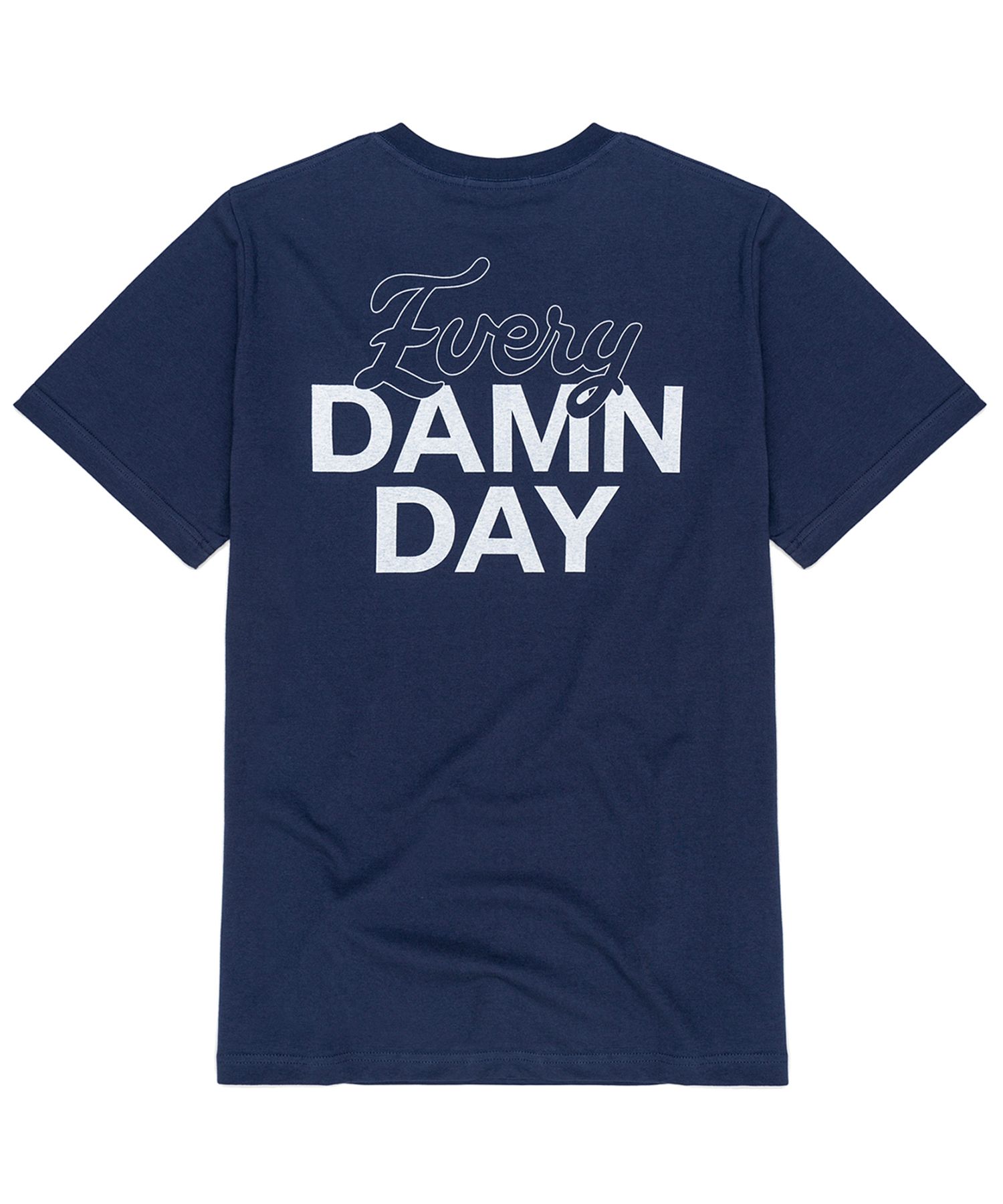 ★COMPAKT RECORD BAR★ Every Damn Day Tshirt White MUSINSA | KOMPAKT RECORD BAR Every Damn Day T-shirt - Navy