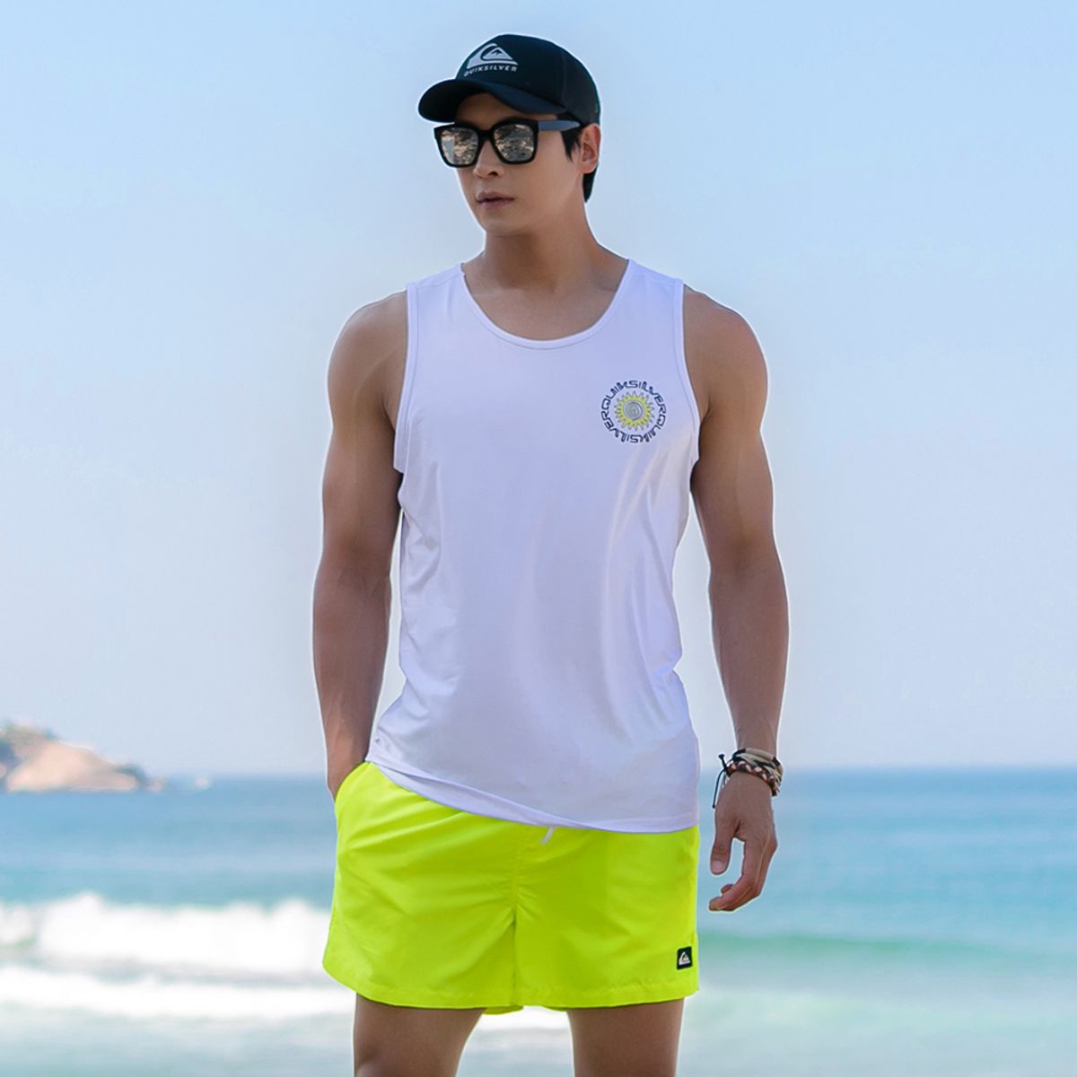 퀵실버(QUIKSILVER) 남성보드숏QS1221YMB