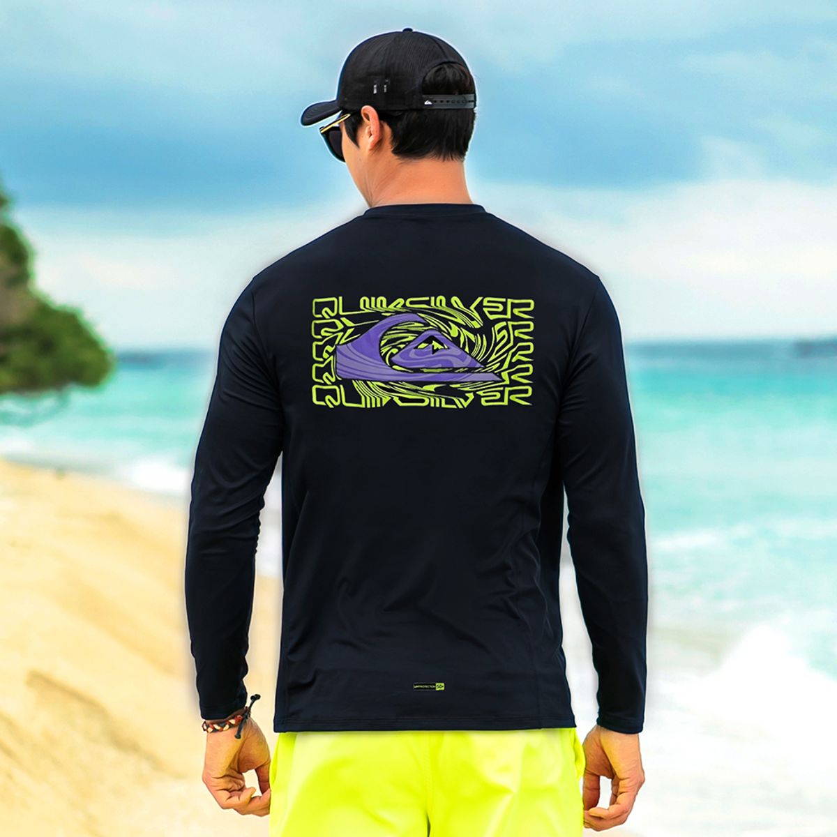 퀵실버(QUIKSILVER) 남성루즈핏래쉬가드QS922BMT