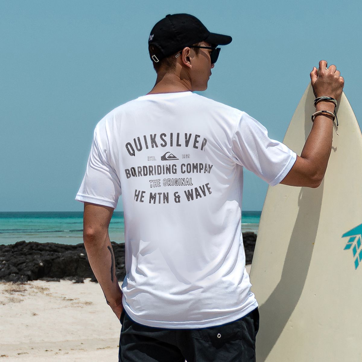 퀵실버(QUIKSILVER) 남성반팔래쉬가드QS925WMT