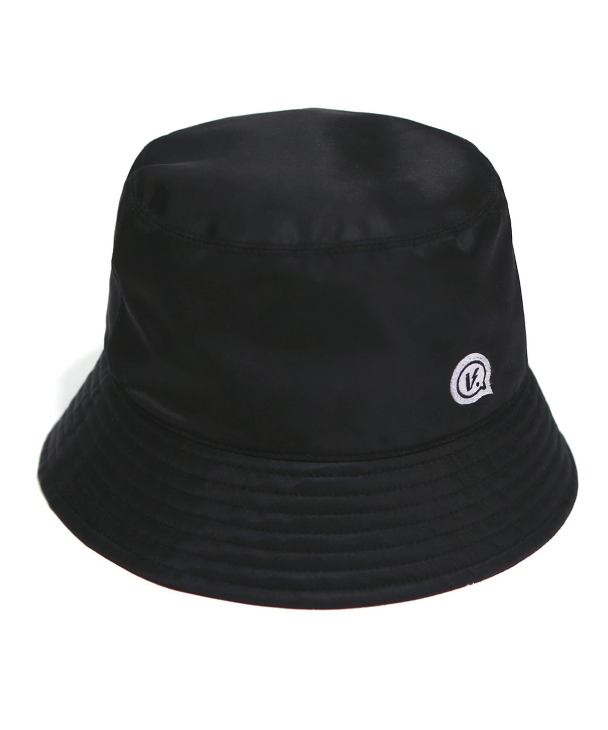 벌스원(VERSE ONE) BUBBLE LOGO BUCKET HAT BLACK