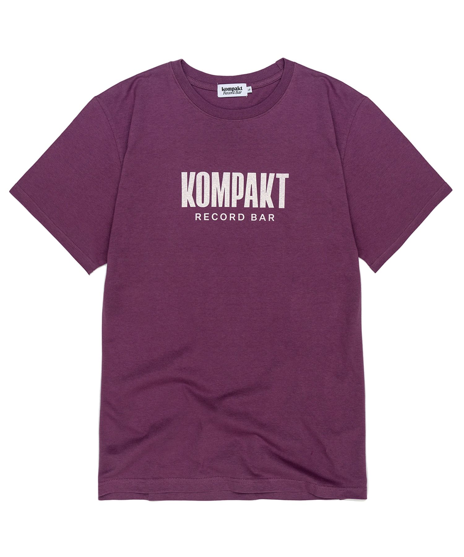 ★COMPAKT RECORD BAR★ KRB Logo Tshirt Purple MUSINSA | KOMPAKT RECORD BAR KRB Logo T-shirt - Purple