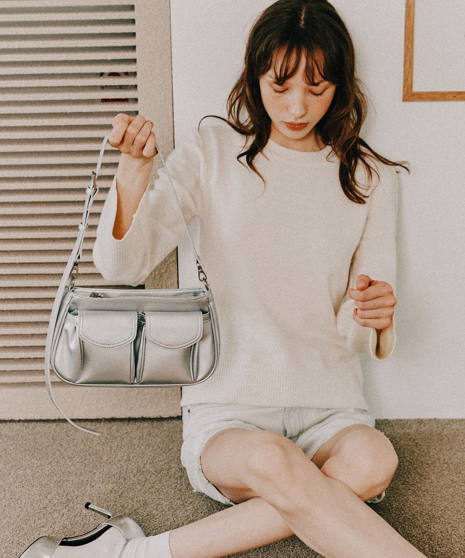 ◆SQUARELINE◆Beemer 2WAY Shoulder Bag Squareline Beemer 2-WAY Shoulder Bag (4 COLOR)