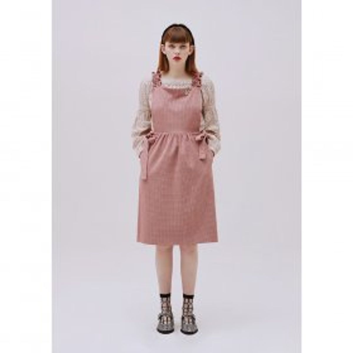 마가린핑거스(MARGARIN FINGERS) ribbon detail one piece (pk)