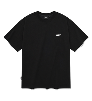 UFC 소로나 릴렉스핏 반팔 티셔츠  블랙 U2SSW2317BK