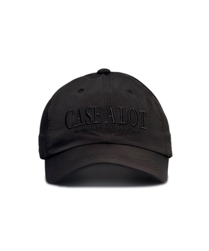 Nylon ball cap - black