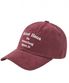 쿤스트하우스 코튼 볼캡 / 버건디
