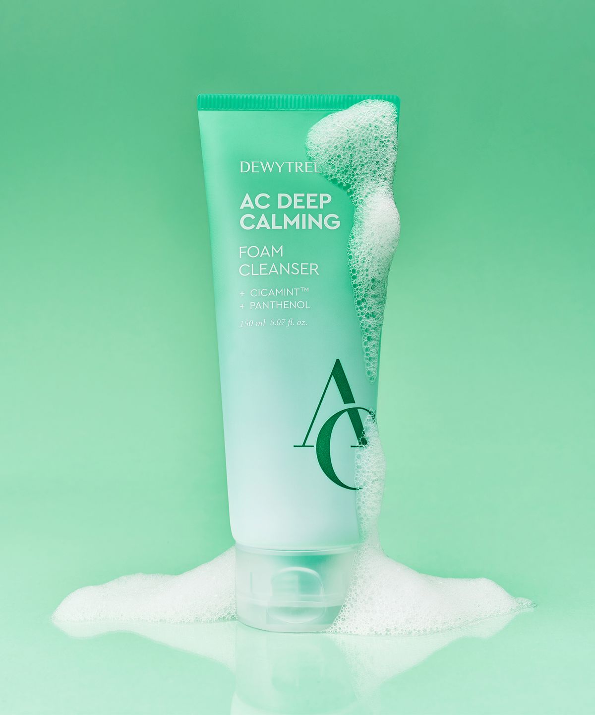 듀이트리(DEWYTREE) AC 컨트롤 딥 그린 카밍 트러블 폼 클렌저 150ml
