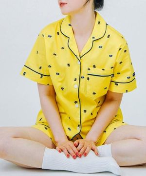 버디스 홀리데이 반팔 파자마 [여성] 2C