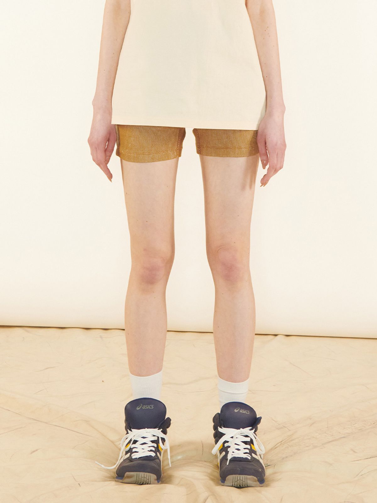 기준(KIJUN) Bike Shorts Brown