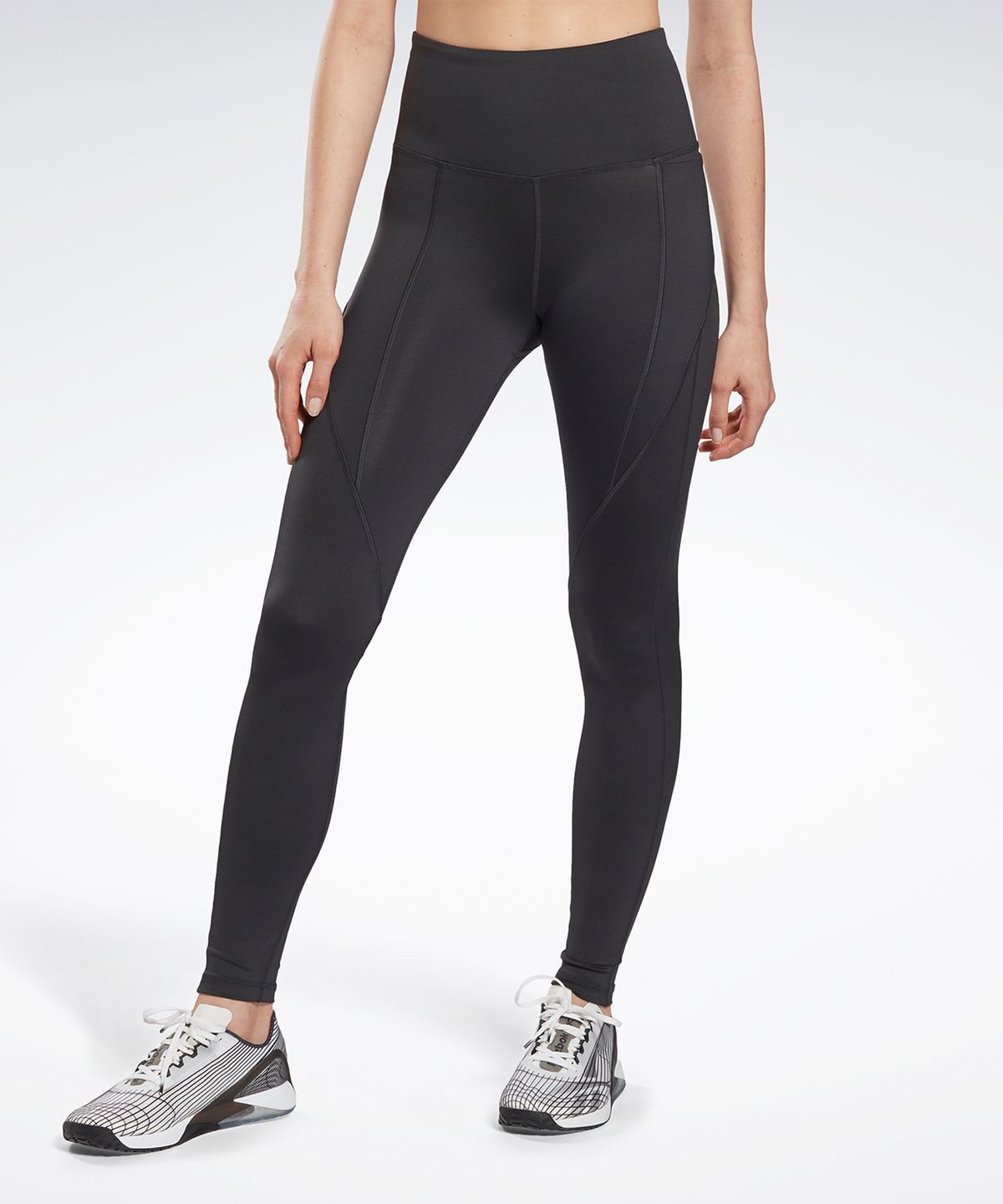 리복(REEBOK) WOR PP High Rise 레깅스 - 블랙 / GS1956