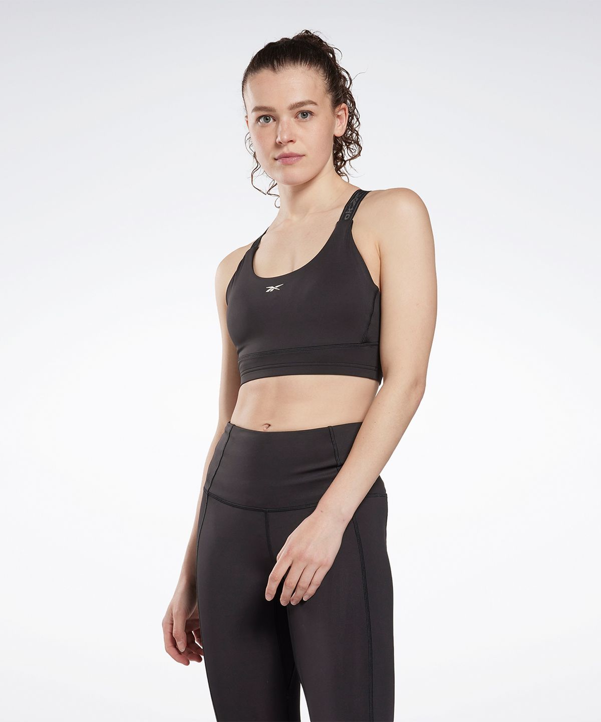 리복(REEBOK) S KIREIFIT SPORTS BRA TOP - 블랙 / HG0377