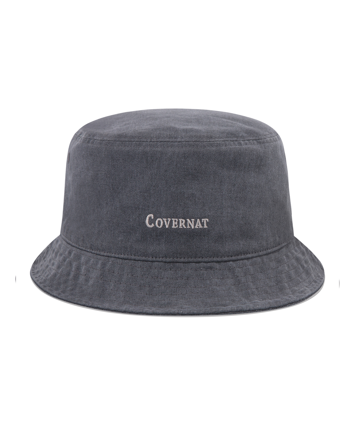 커버낫(COVERNAT) 워시드 버킷 햇 차콜