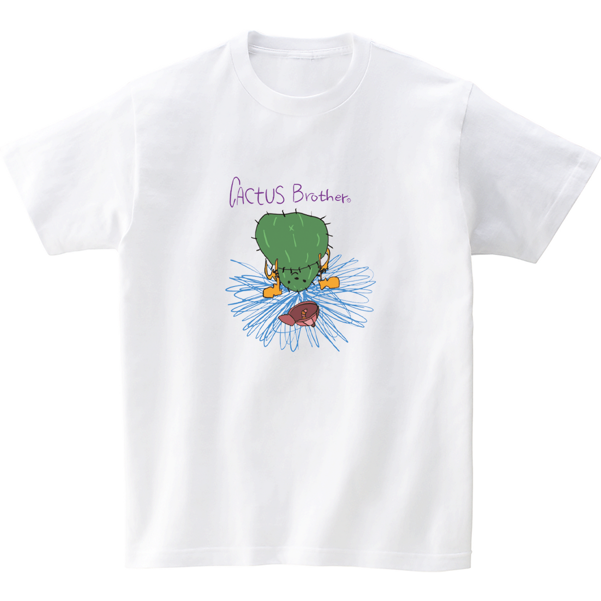 어썸어스(AWESOMEUS) UPSIDE DOWN 반팔 티셔츠 화이트