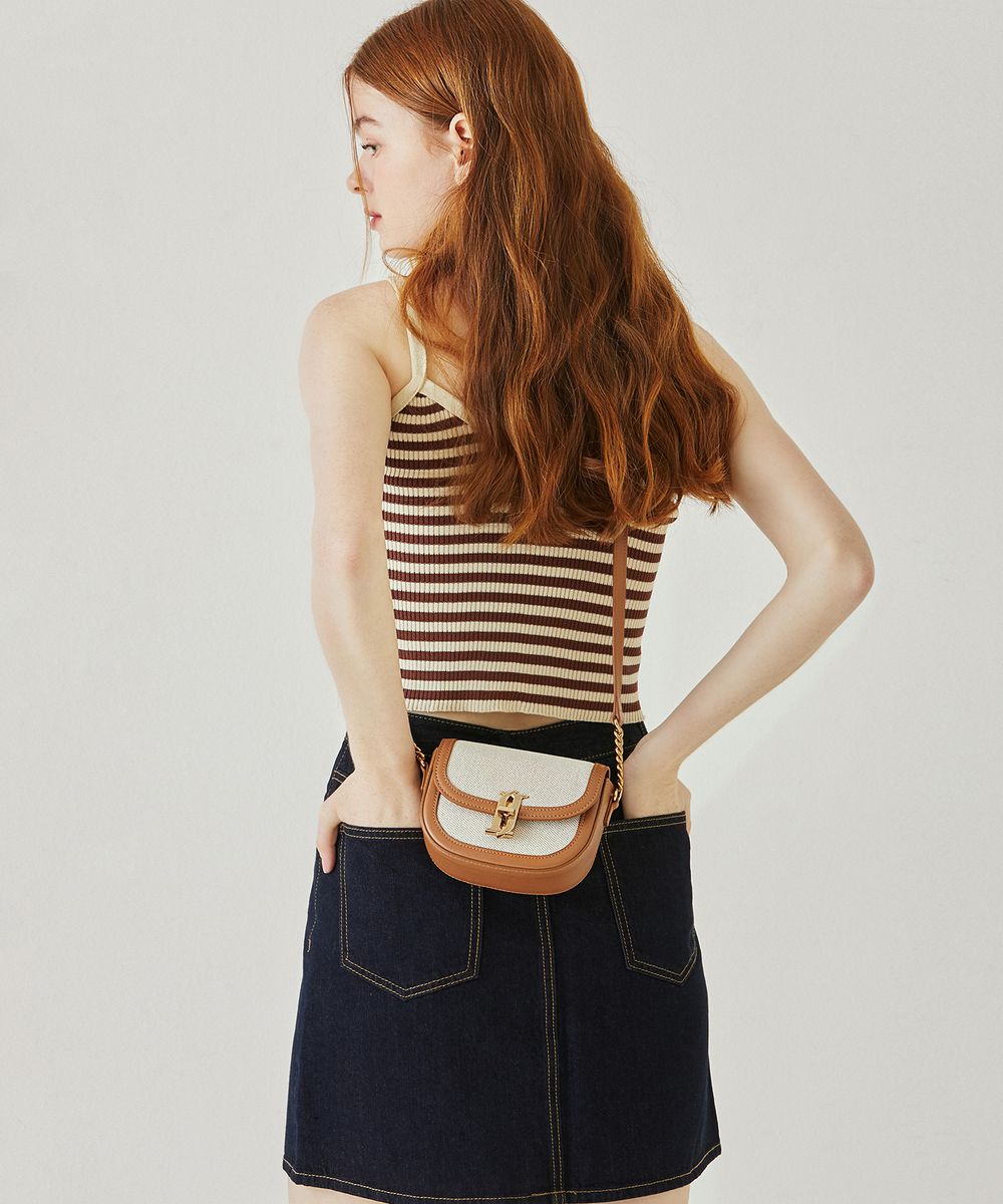JOELLE FALLIN 캔버스 MINI 크로스 TA (JHNCHE3BF832TA270)