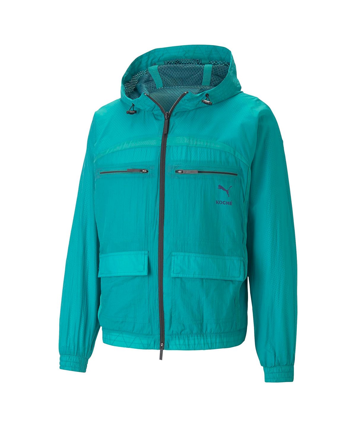 푸마(PUMA) 푸마Ⅹ코셰 리버서블 윈드브레이커 - 블루그린 / 538802-77