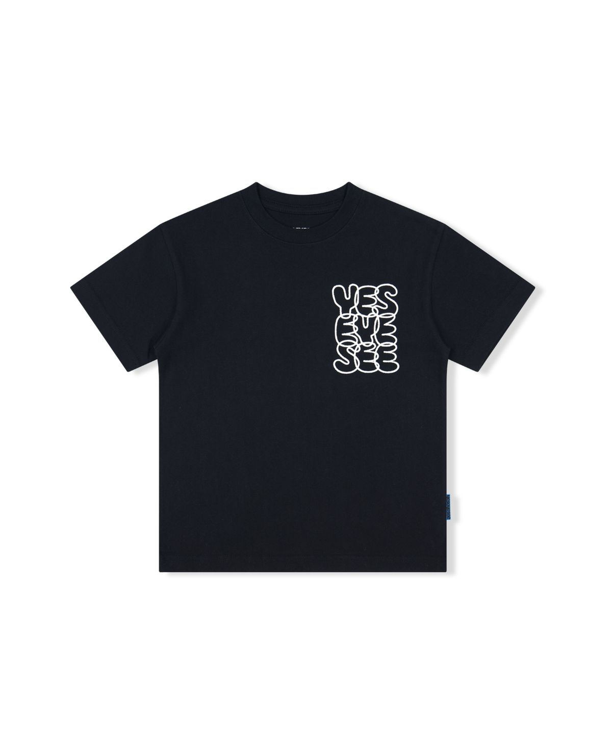 예스아이씨(YESEYESEE) C-Logo Kids Tee Black