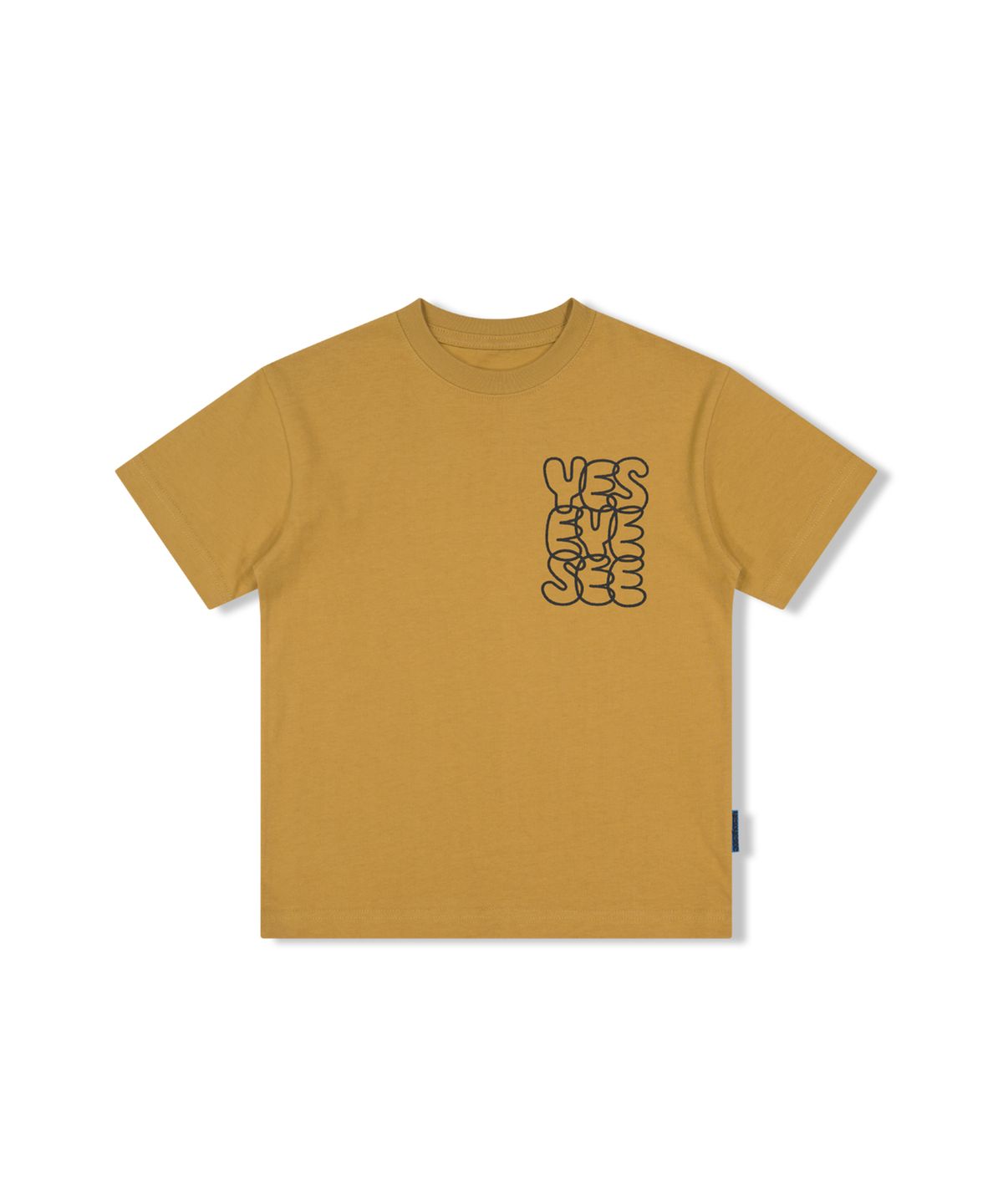 예스아이씨(YESEYESEE) C-Logo Kids Tee Peanut