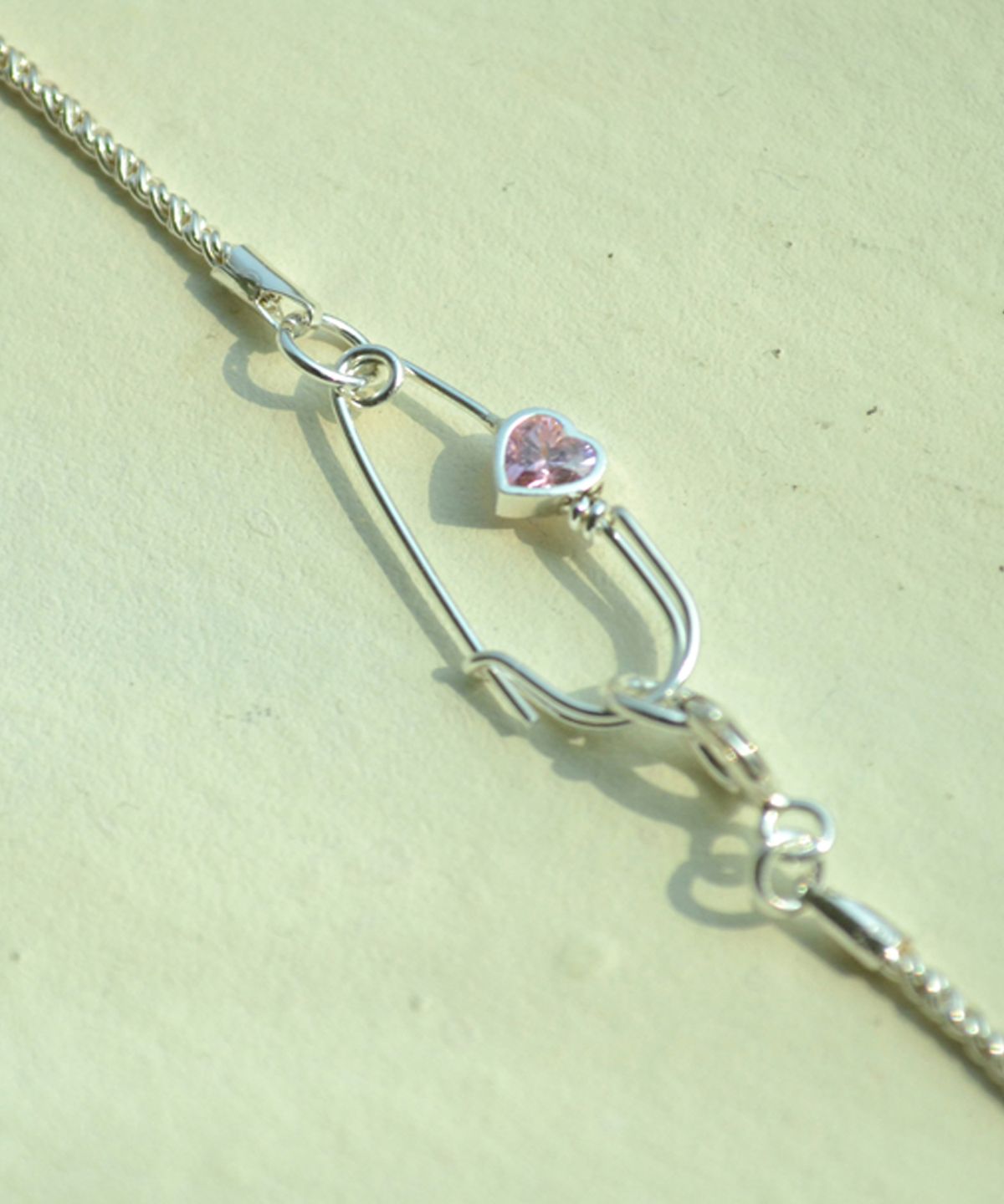 누아보(NUAVO) fragment clip necklace