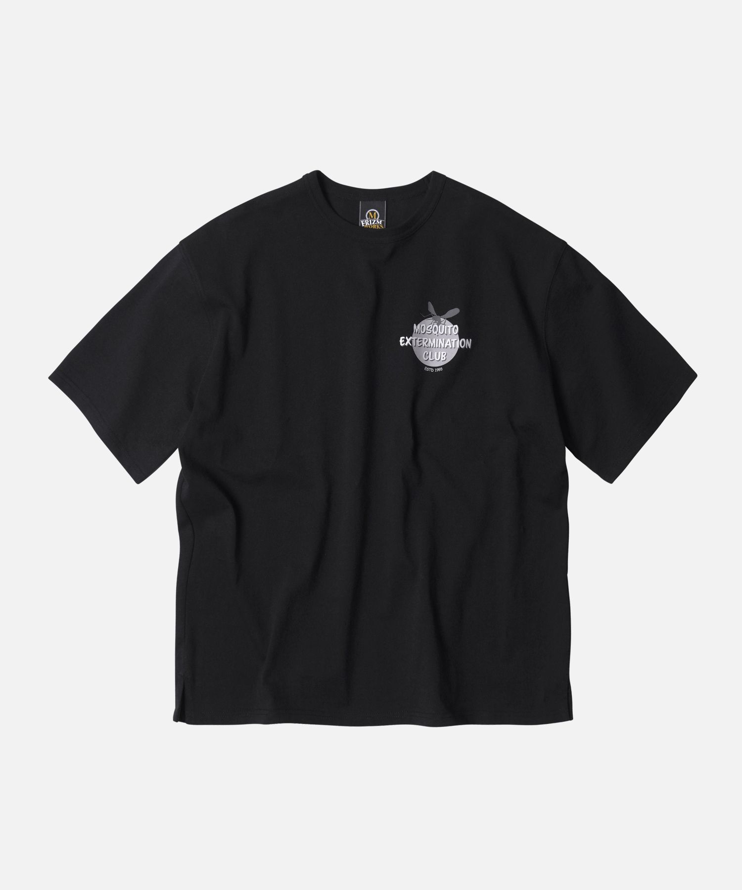 MUSINSA | FRIZMWORKS MEC LOGO TEE _ BLACK
