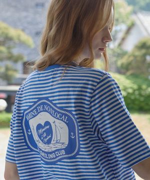 Yacht Club T-shirt - Blue