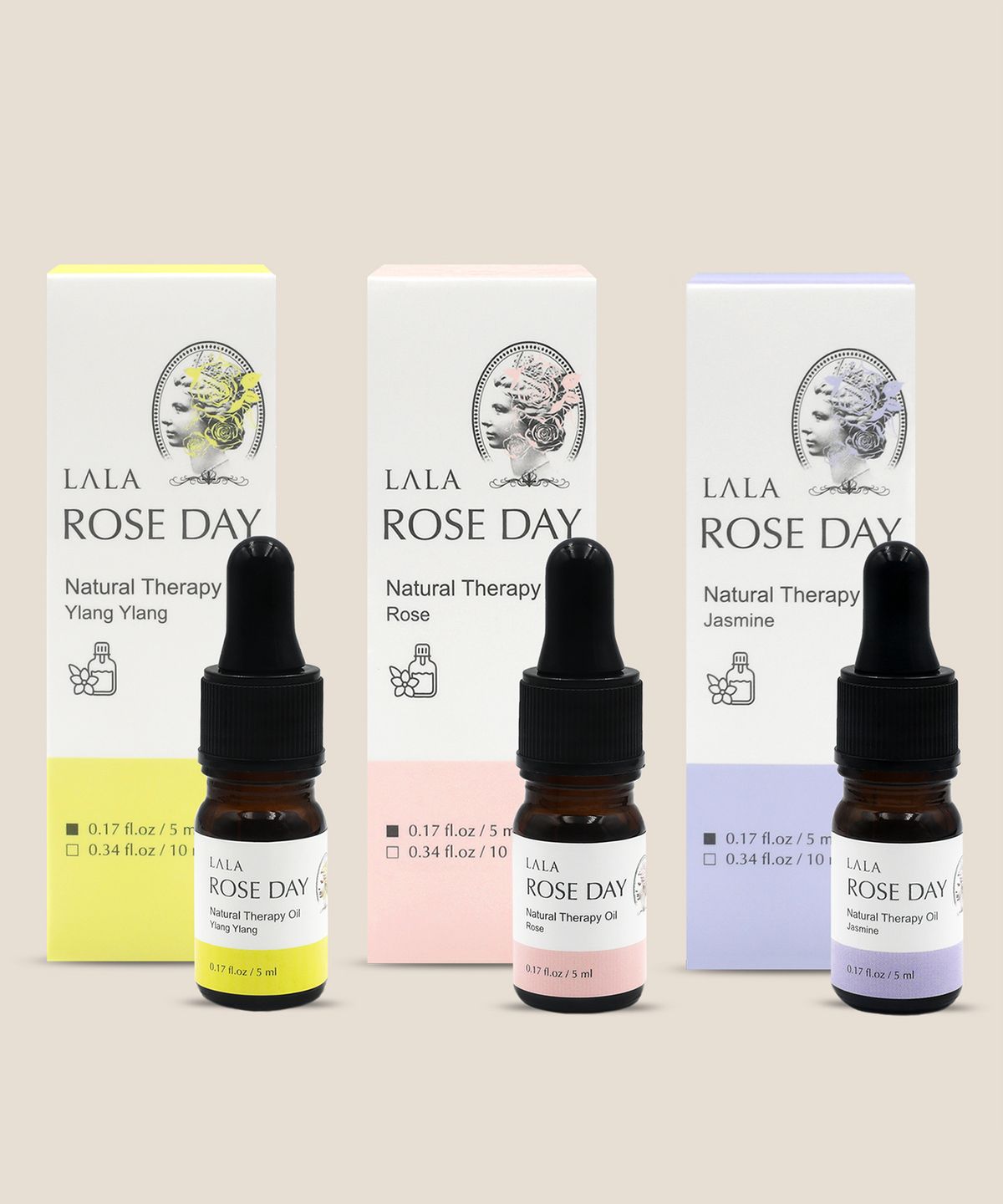 라라 로즈데이(LALA ROSEDAY) 천연 이너퍼퓸 Y존케어 스포이드타입 5ml 10ml 3종 택1