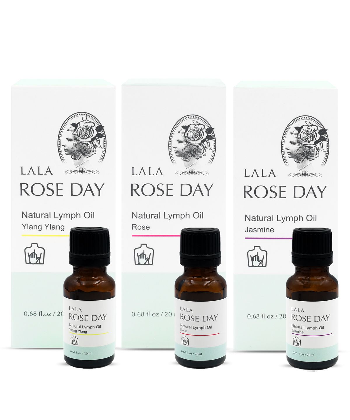 라라 로즈데이(LALA ROSEDAY) 림프순환 아로마  마사지오일 20ml