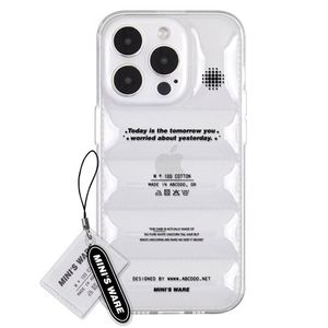 [아이폰16추가] TAG PADDING CASE BLACK