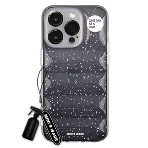 [아이폰16추가] SPRAY PADDING CASE WHITE