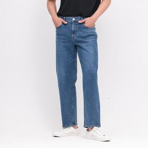 남성) 기본 바이오스톤 틴워싱 NEW 루즈 테이퍼핏 데님_AN1DTA222-MB