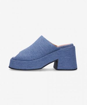 레트로 플랫폼 슈즈 - 블루 / S2042630