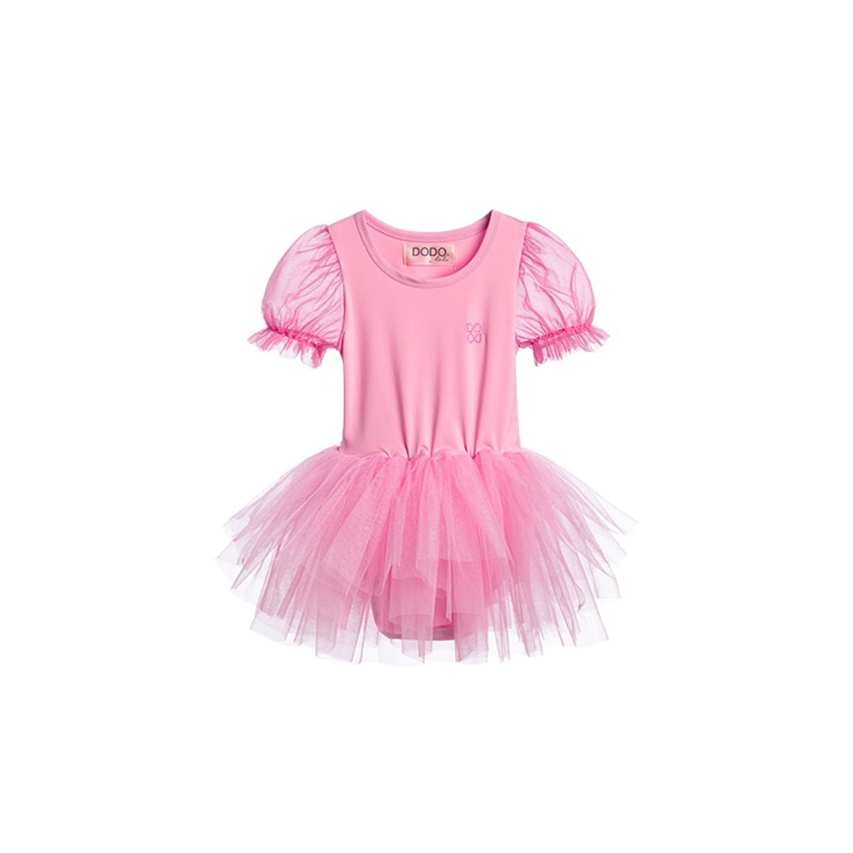 라메종드도도(LA MAISON DE DODO) The Very Puff Sleeve Tutu Dress_Pink Pear 발레복