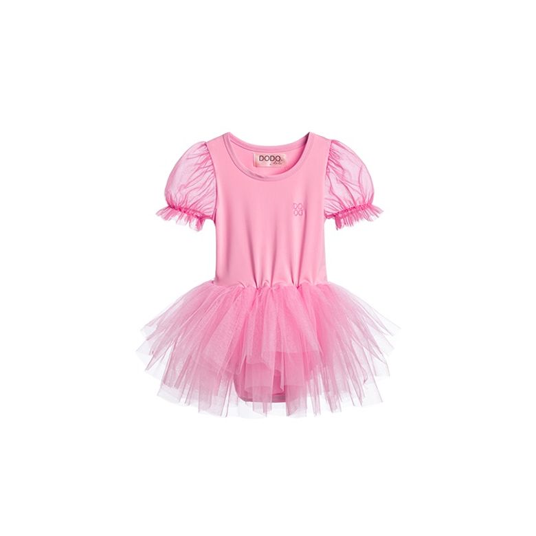 The Very Puff Sleeve Tutu Dress_Pink Pear 발레복