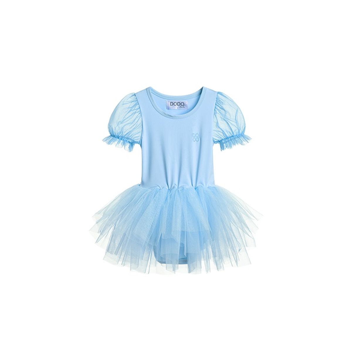 라메종드도도(LA MAISON DE DODO) The Very Puff Sleeve Tutu Dress_Baby Blue Eyes  발레복