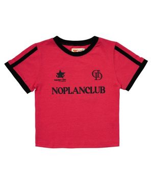 노플랜 클럽 크롭탑_마젠타