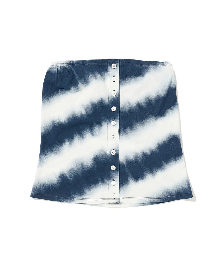 lotsyou_Layered sleeveless Top Navy