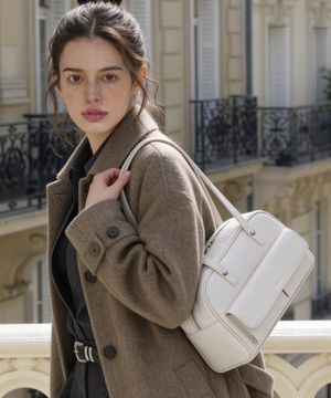 Lilia Shoulder (릴리아 숄더백) Cream