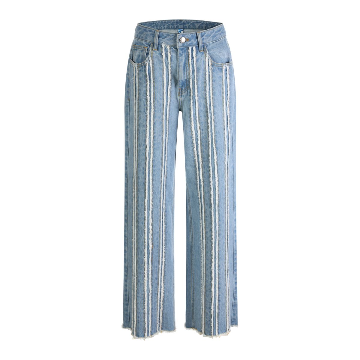 라라폭스(LALAFOX) DAMAGE CUTTING DENIM PANTS 청바지 BLUE BP2DP004