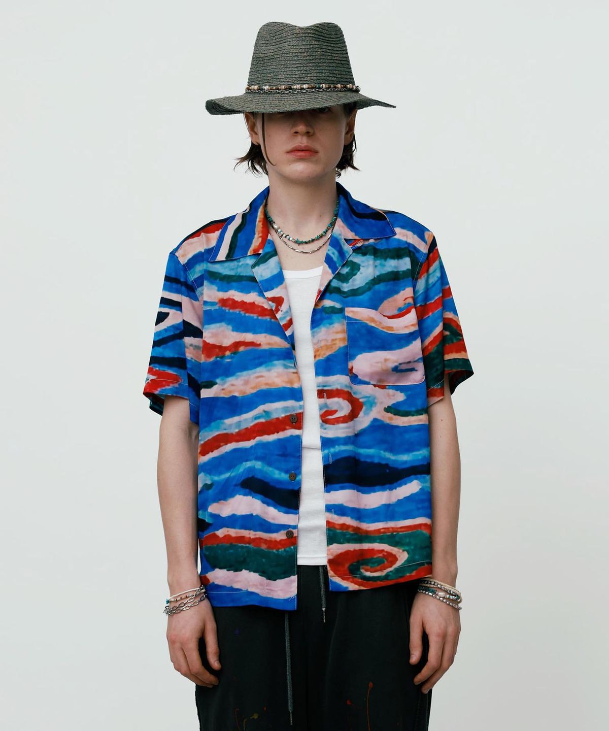 에씰미(ESEELMI) CLOUD CUBAN PLANTER’S SHIRT