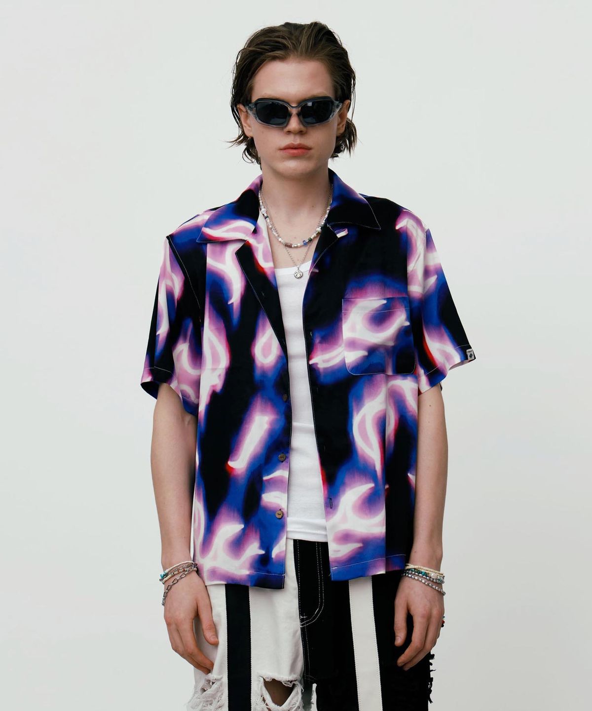 에씰미(ESEELMI) THUNDERBOLT CUBAN PLANTER’S SHIRT