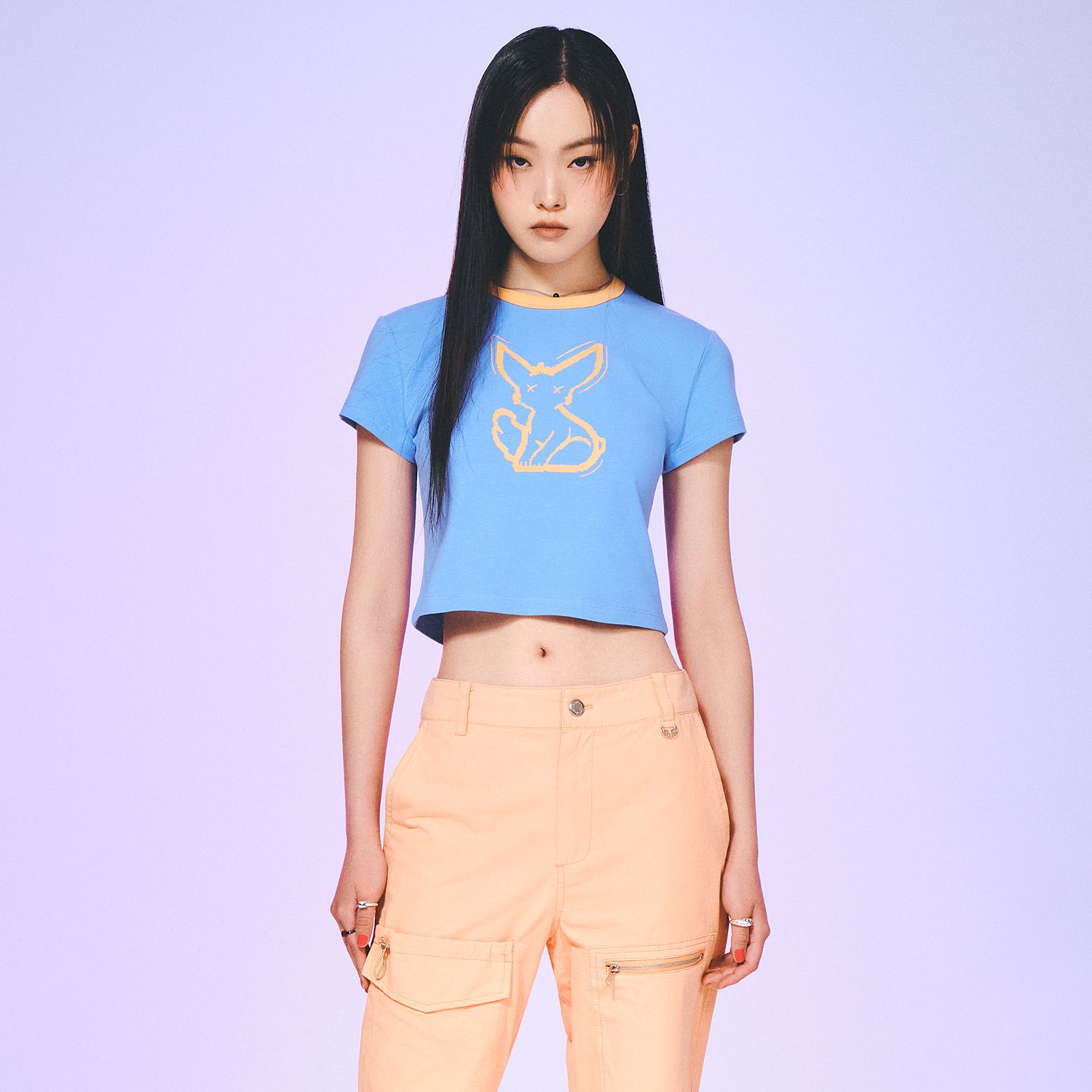 [LALAFOX]LALAFOX & TREE13 FOX T-SHIRT /追跡付 MUSINSA | LALAFOX LALAFOX & TREE13 FOX T-SHIRT BLUE BP2CH018
