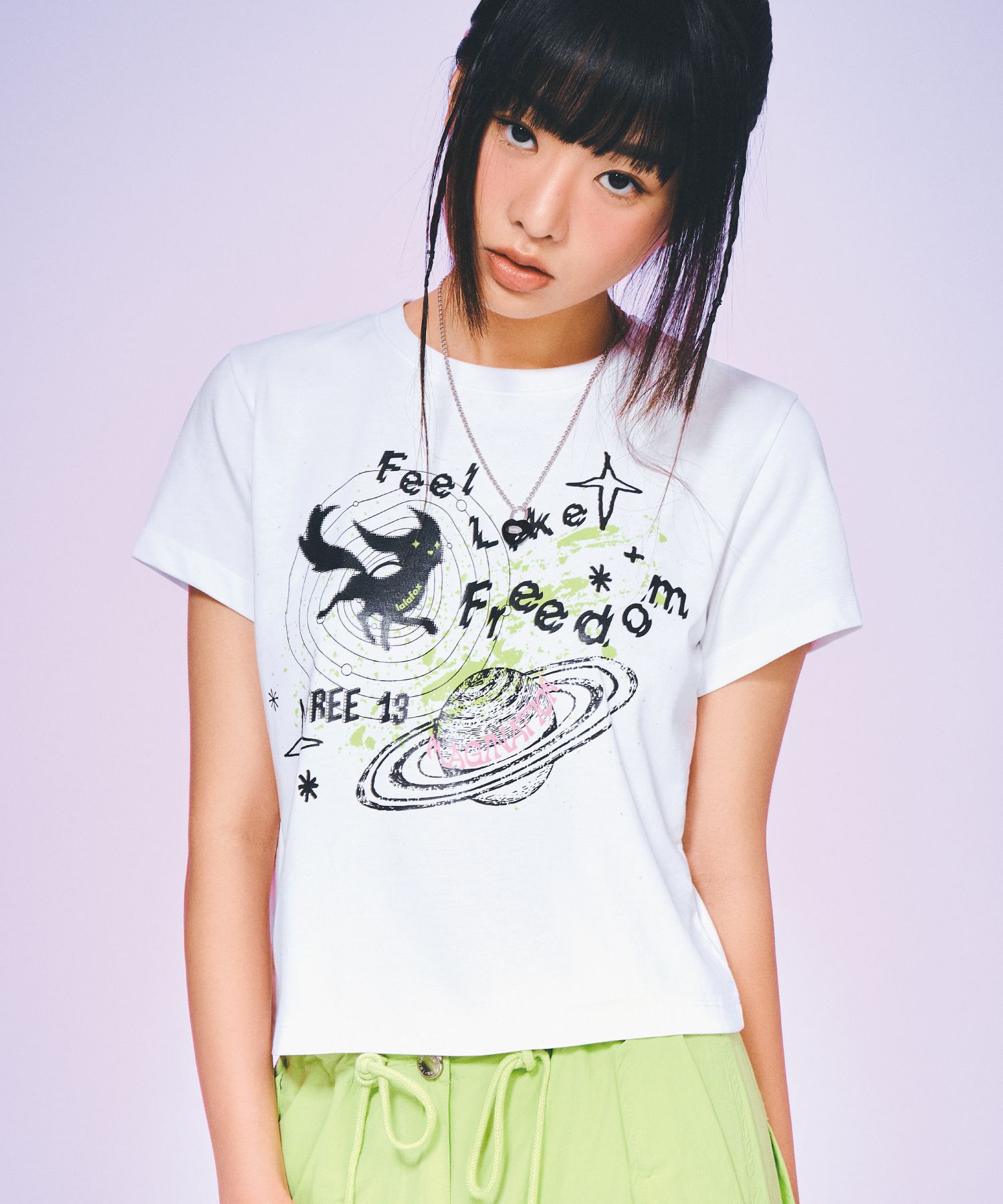 [LALAFOX]LALAFOX & TREE13 FOX T-SHIRT /追跡付 MUSINSA公式 | LALAFOX LALAFOX & TREE13 FOX SPACE T-SHIRT
