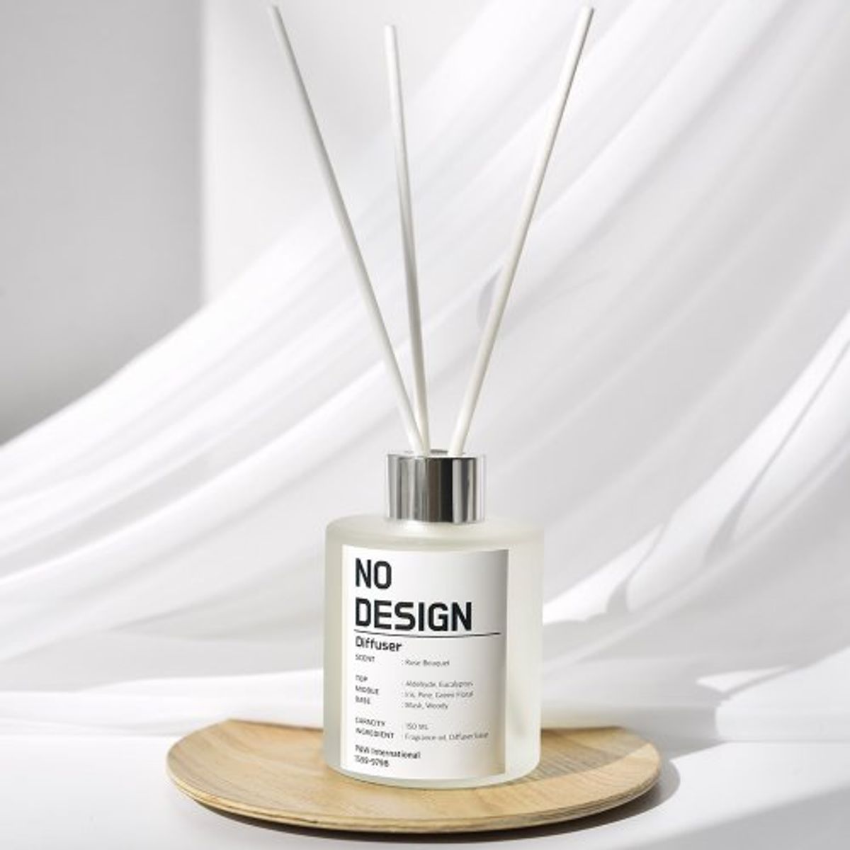 노디자인(NODESIGN) 향기에 집중한 디퓨저 150ml (드라이플라워 추가 가능)