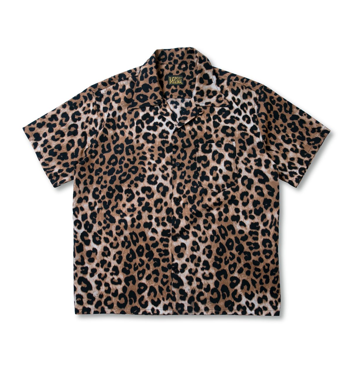 블랙피피(BLACKPP) BLACK PP Leopard Open Collar Shirt