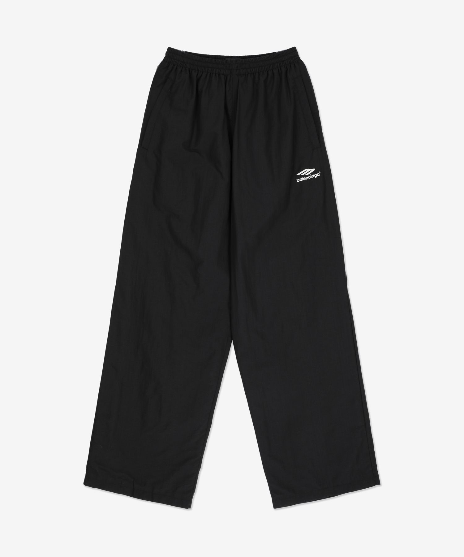 MUSINSA | BALENCIAGA 3B Logo Sports Track Pants - Black