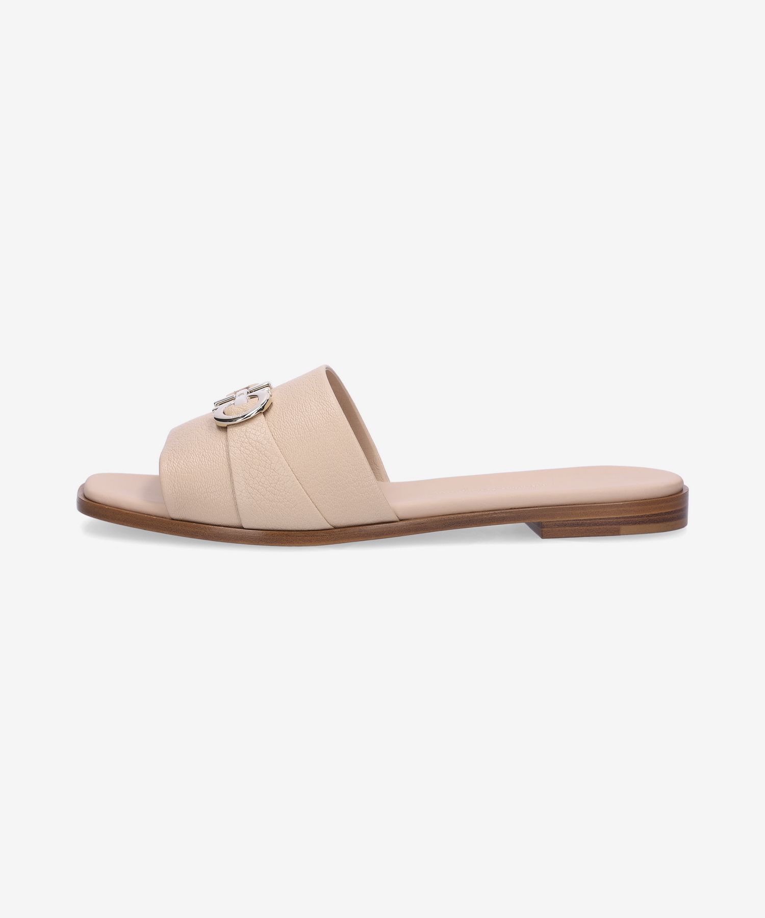 ★FERRAGAMO★ Oria Double Gancini Sandals Pink 01E565758085 MUSINSA | SALVATORE FERRAGAMO Oria Double Gancini Sandals